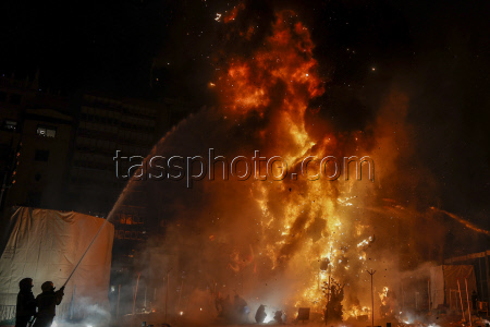 'Cremá' Night of Fallas 2025