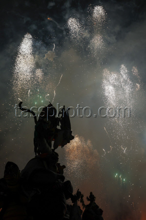 'Cremá' Night of Fallas 2025