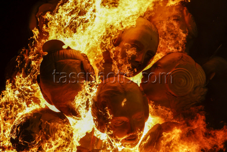 'Cremá' Night of Fallas 2025