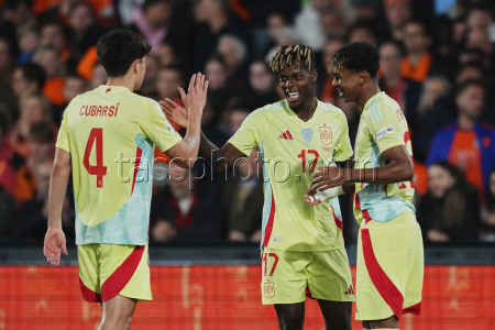 Netherlands Spain Nations League Soccer. Netherlands Spain Nations League Soccer