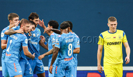 Football friendly: Zenit St Petersburg 5 - 0 BATE Borisov