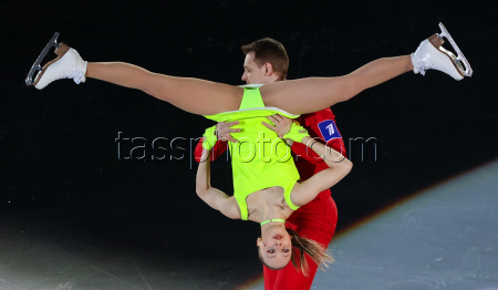 Russian Challenge ice skating tournament in St Petersburg