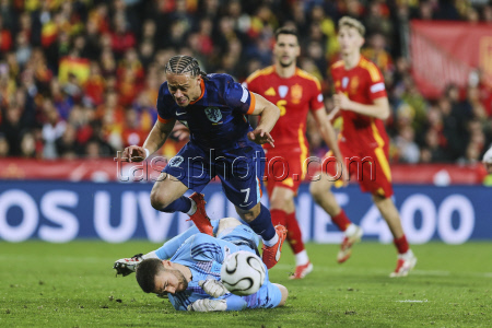 APTOPIX Spain Netherlands Nations League Soccer.