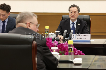 Russia's Deputy PM Overchuk on working visit to China