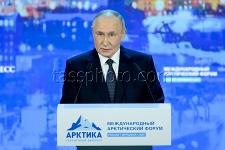 Рабочая поездка президента РФ Путина в Мурманскую область
