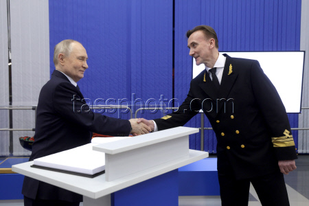 Рабочая поездка президента РФ Путина в Мурманскую область