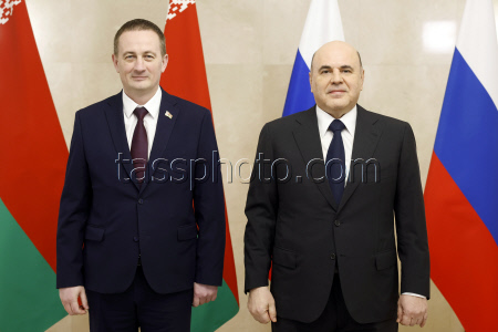 Prime ministers of Russia and Belarus meet for talks in Moscow