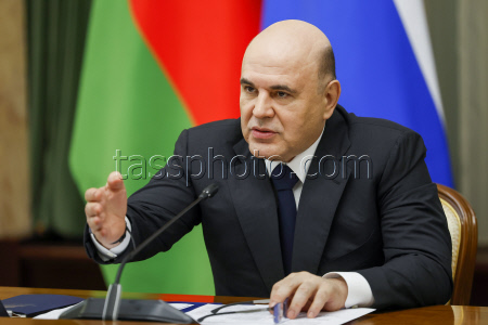 Переговоры премьер-министра РФ Мишустина с премьер-министром Белоруссии Турчиным в Москве