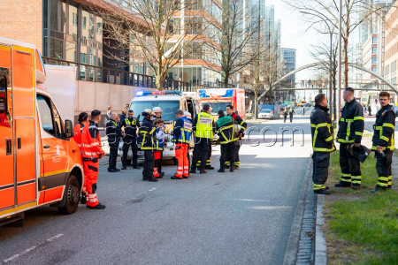 Tear gas at Miniatur Wunderland in Hamburg