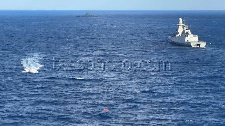 Russia and Egypt hold joint naval exercise in Mediterranean Sea
