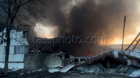 Fire at bearing factory in Kursk