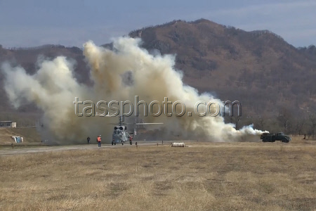 Tactical flight training for Pacific Fleet in Primorye Region, Russia