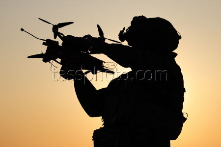 Drone pilot training in Kherson Region, Russia