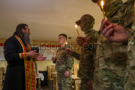Подготовка к православной Пасхе на запорожском направлении в зоне СВО 