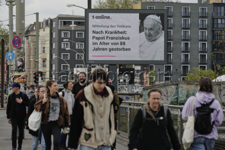 Germany Obit Pope Francis Global Reax