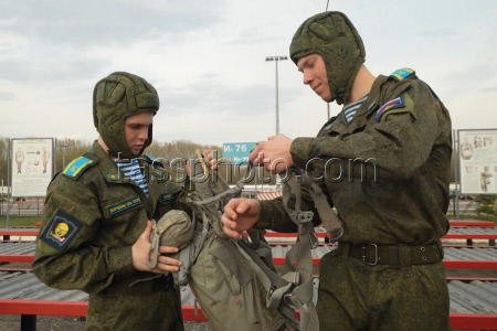 Special training at Ryazan Higher Airborne Command School