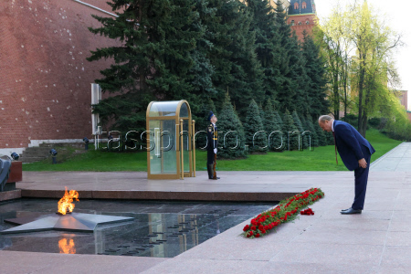 Vladimir Lenin's 155th birthday in Moscow