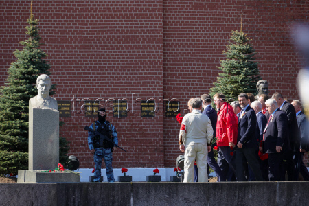Vladimir Lenin's 155th birthday in Moscow