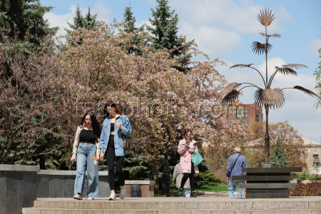 Donetsk in spring