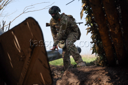 Artillery battalion of Russia's 49th Combined Arms Army in Kherson Region