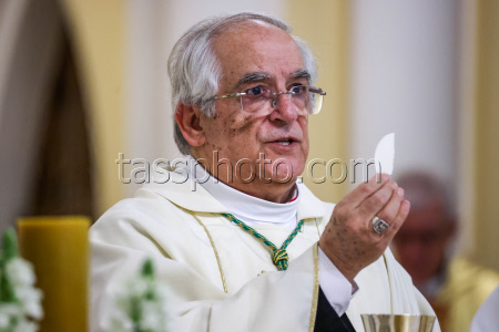 Requiem Mass for Pope Francis in Moscow