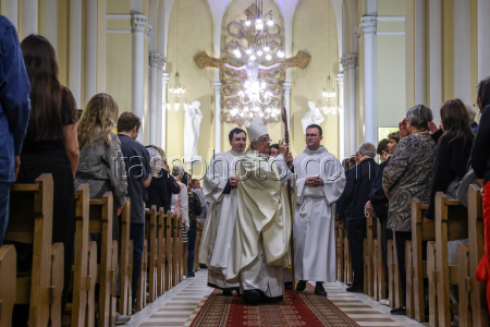 Requiem Mass for Pope Francis in Moscow
