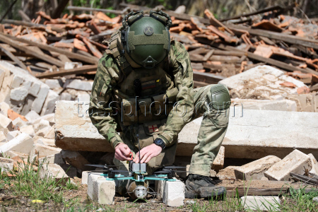 Russian UAV unit in special military operation zone