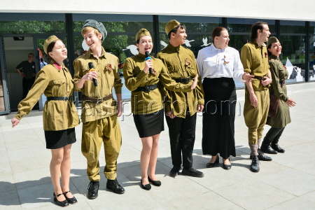 Victory Dictation event in Bishkek