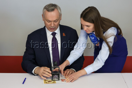 Victory Dictation event in Novosibirsk