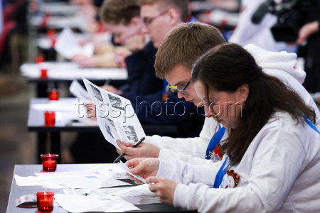 Victory Dictation event in Moscow