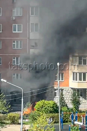 Car explodes in Balashikha near Moscow