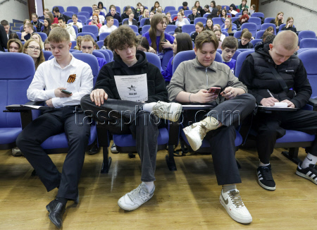 Victory Dictation event in Novosibirsk