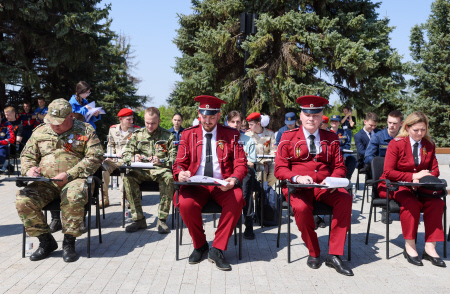 Victory Dictation event in Lugansk