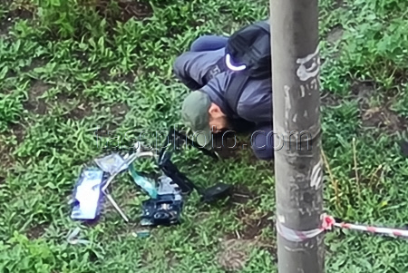 Взрыв автомобиля в Балашихе