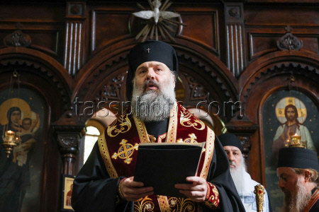 Burial service for sculptor Zurab Tsereteli in Tbilisi, Georgia