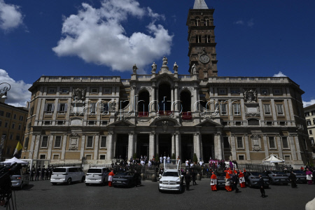 Pope Francis laid to rest at the Basilica of St. Mary Major in Rome