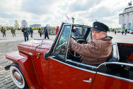 Ретроралли "Победа" в Москве
