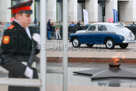 Ретроралли "Победа" в Москве