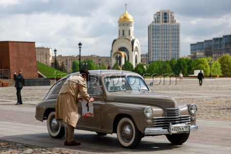 Ретроралли "Победа" в Москве