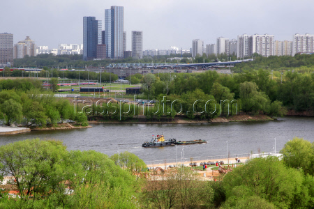 Moscow in spring