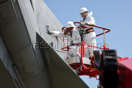 Monument to MiG-21 aircraft under renovation in Kherson Region