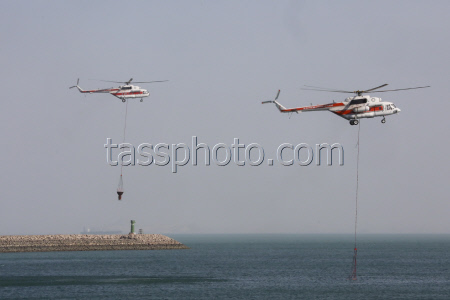 Explosion At Rajaie Port In Bandar Abbas - Iran