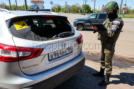 Zaporozye Region in aftermath of military strike