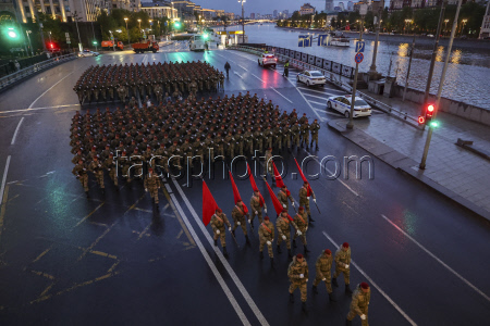 Репетиция парада Победы в Москве