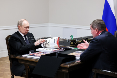 Russian President Putin on working trip to Volgograd
