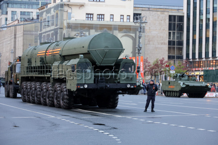 Russia Victory Day Parade Rehearsal