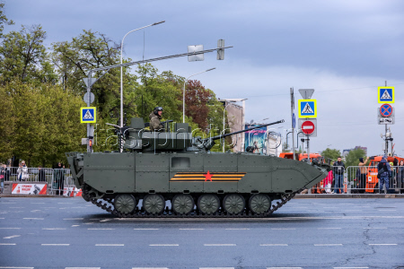 Russia Victory Day Parade Rehearsal