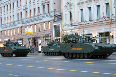 Russia Victory Day Parade Rehearsal