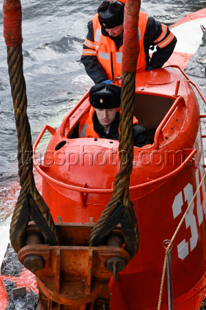 Russia's Northern Fleet search-and-rescue exercises in Sea of Barents