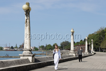 Daily life in Sukhum, Abkhazia